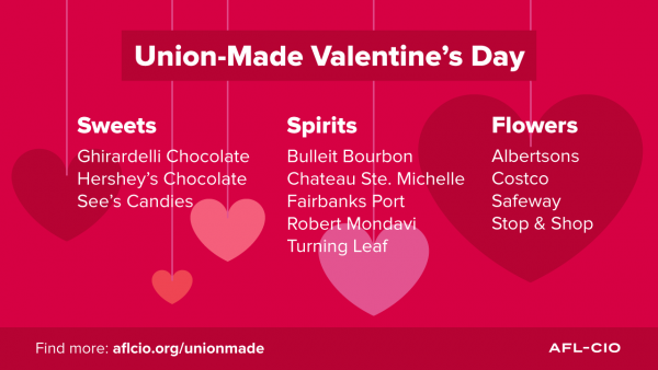 Shop Union-Made this Valentine’s Day - NATCA